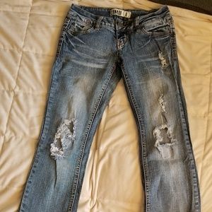 Bootcut jean pants